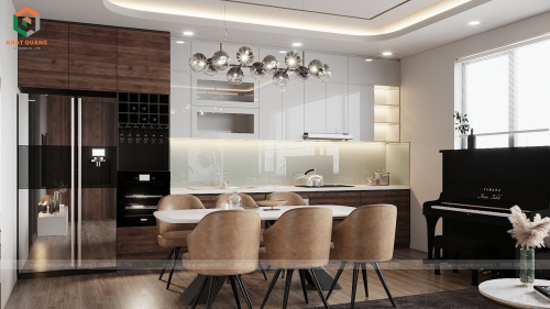 Thiết kế và thi công trọn gói nội thất biệt thự liền kề tại Trung Văn - Nam Từ Liêm - Hà Nội